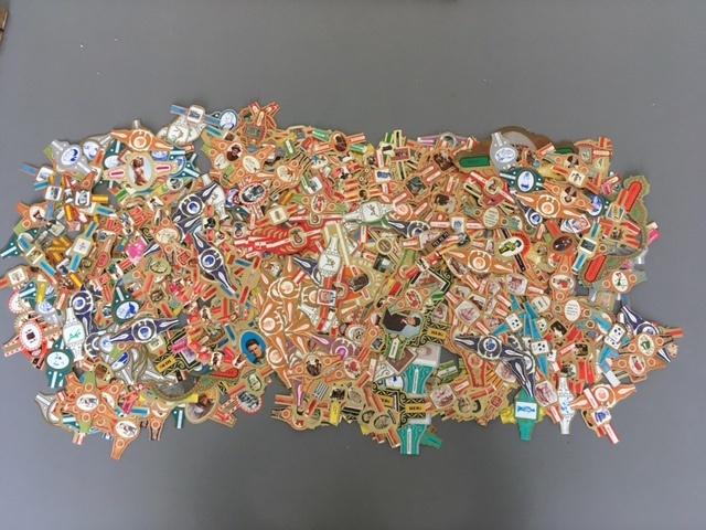 ruim 1000 sigarenbandjes / 50 grote sigarenbanden, Verzamelen, Ophalen of Verzenden, Gebruikt, Sigarenbandjes