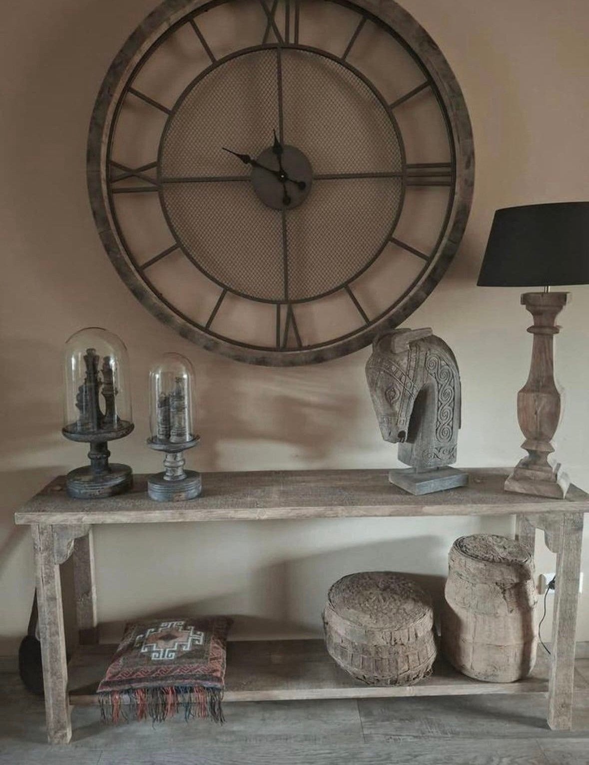 ~Stoer Sober Landelijk Houten Sidetable/Wandtafel~, Ophalen of Verzenden, Nieuw