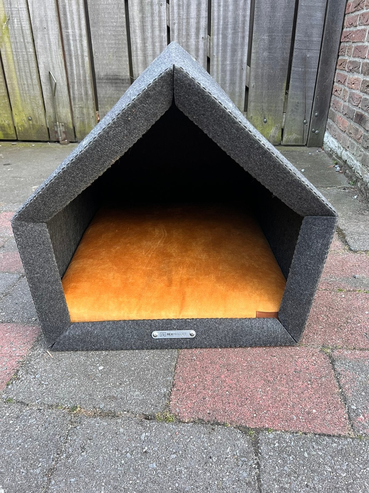 Rexproduct hondenhuis / hondenhok / kattenhuis, Ophalen, Minder dan 65 cm, Zo goed als nieuw, Minder dan 75 cm