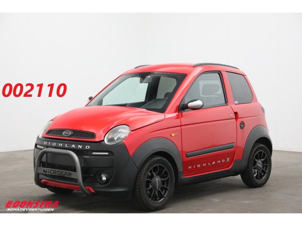 Microcar M.Go Highland X DCI JBL LMV Bluetooth (bj 2018), Boonstra Schadevoertuigen, Sales@boonstraschadevoertuigen.nl, Dopplerlaan 4
9207HC  DRACHTEN, NL