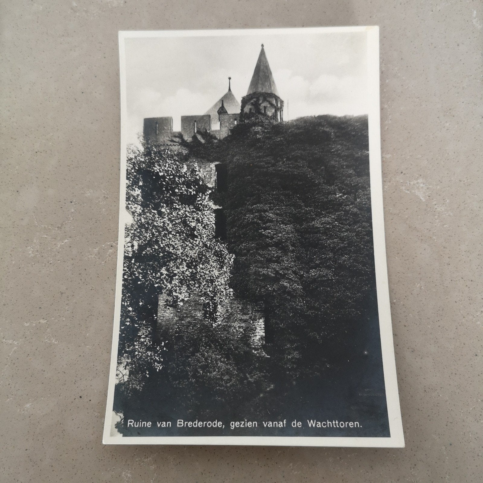 Santpoort // Ruïne van Brederode 19??, Verzenden, 1940 tot 1960