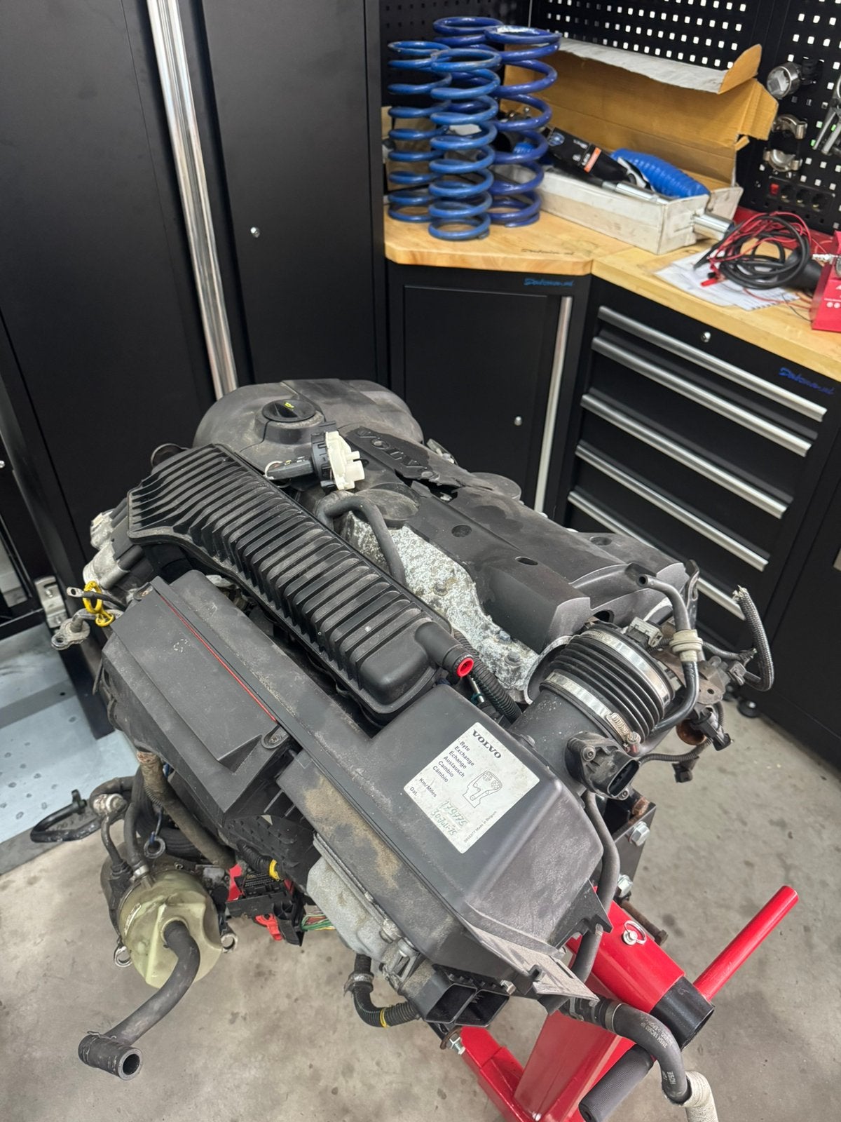 Volvo T5 220 pk motor swap compleet met ECU en sleutel, Ophalen, Gebruikt, Volvo