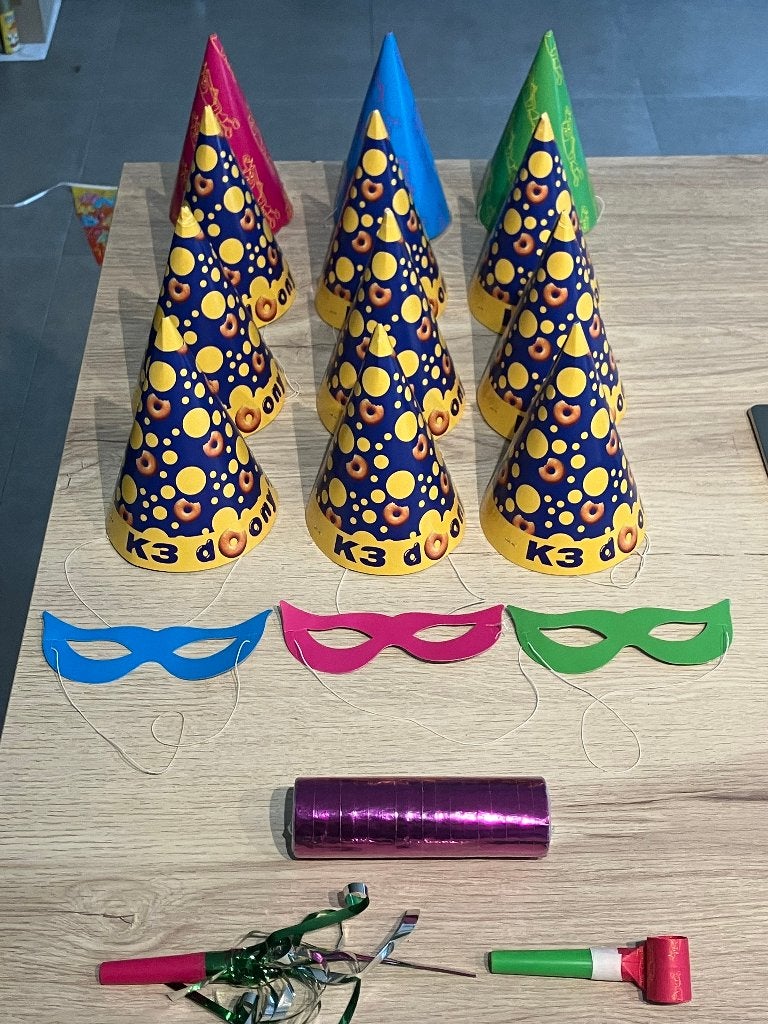 20-Delige Party Box Happy Birthday K3, Ophalen of Verzenden, Nieuw, Versiering, Verjaardag