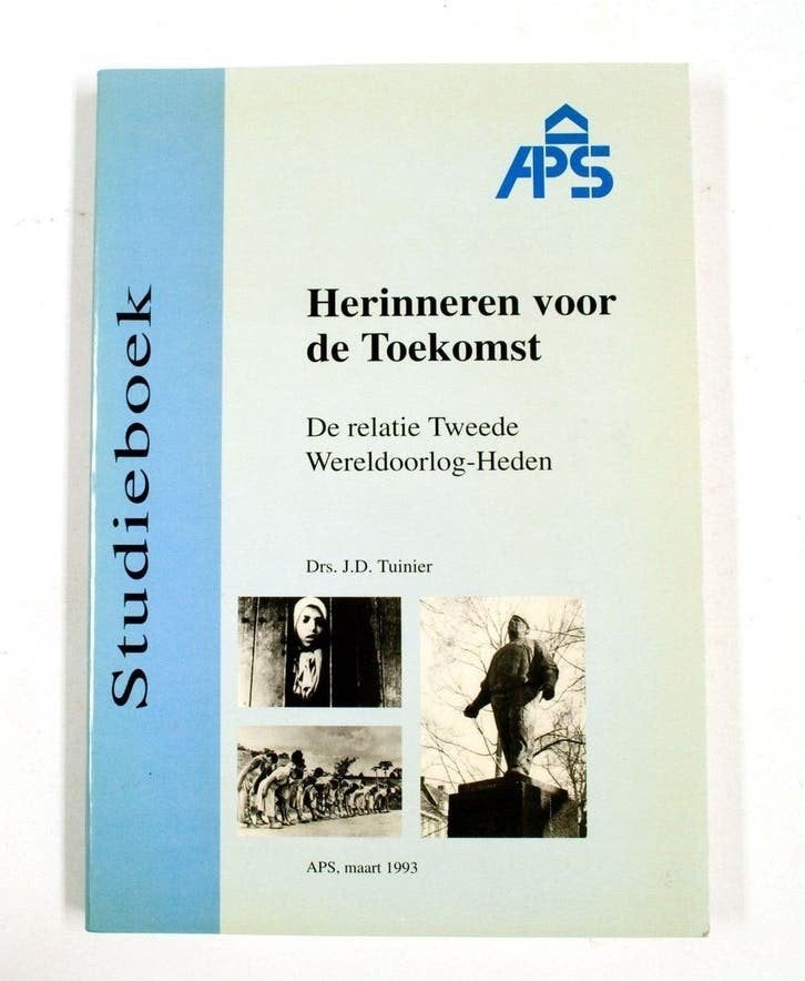 Herinneren voor de toekomst - Drs Jan Durk Tuinier, Ophalen of Verzenden, Zo goed als nieuw