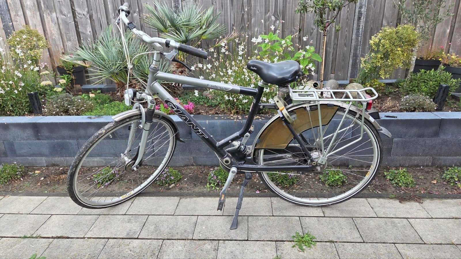 giant canberra herenfiets 28 inch, Gebruikt, Versnellingen, GIANT, Ophalen