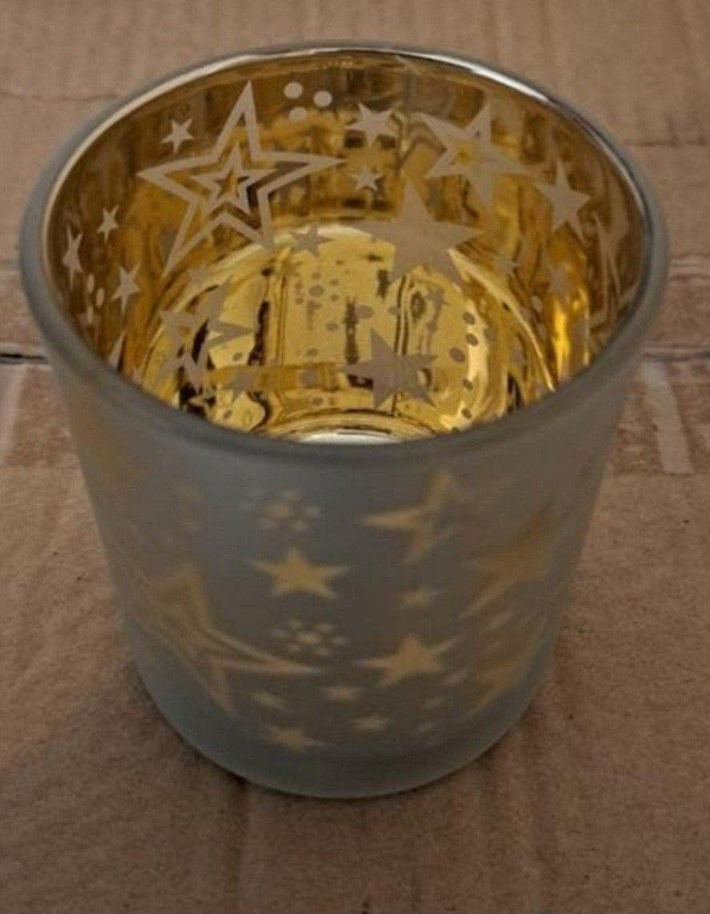 Partij van 144 stuks Cosy Trendy glazen waxinelicht houders, Ophalen, Waxinelichthouder, Nieuw, Glas