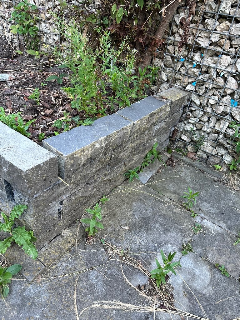 Stapelblokken tuin, Tuin en Terras, Ophalen, Gebruikt