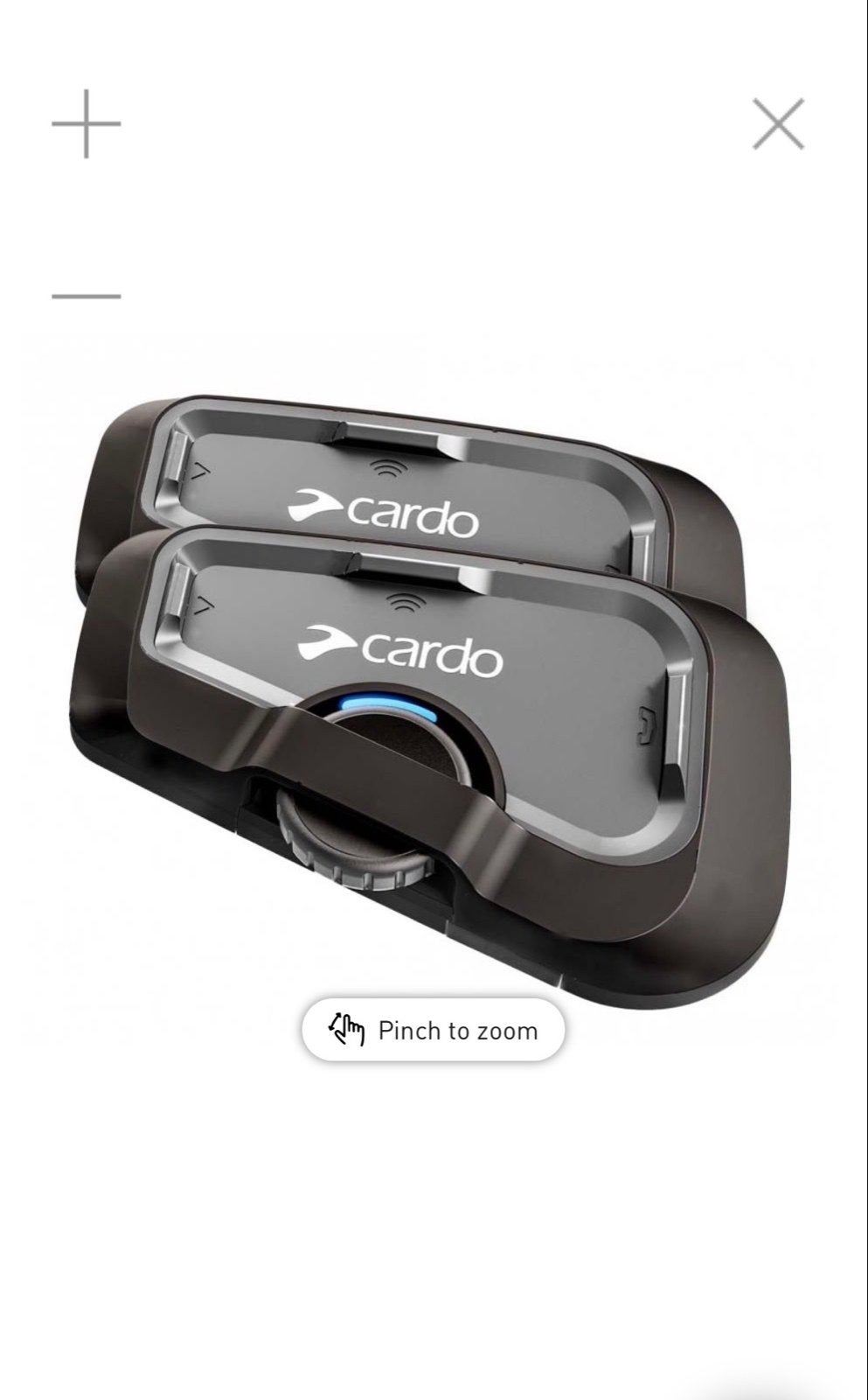 Cardo Freecom 4 (Duo Set ) - Zo goed als nieuw, Motoren, Accessoires | Overige, Ophalen, Zo goed als nieuw