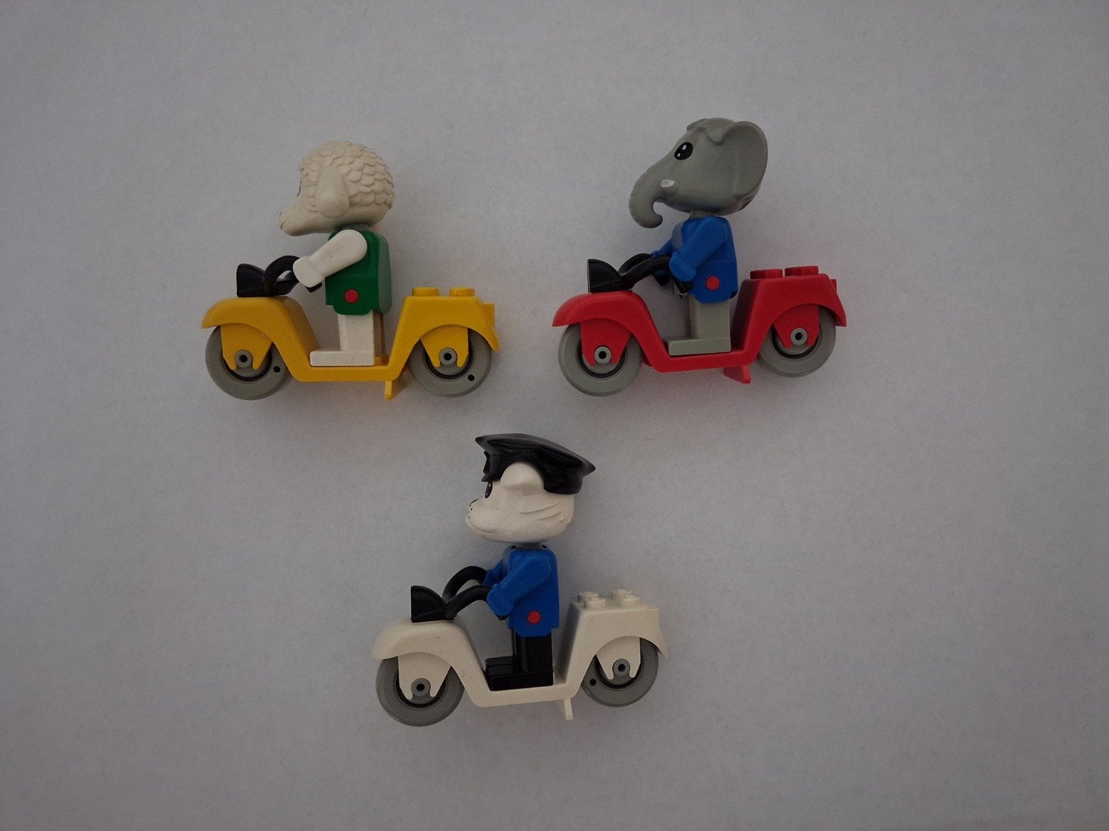 Lego Fabuland poppetjes op motor, Kinderen en Baby's, Speelgoed | Duplo en Lego, Ophalen of Verzenden