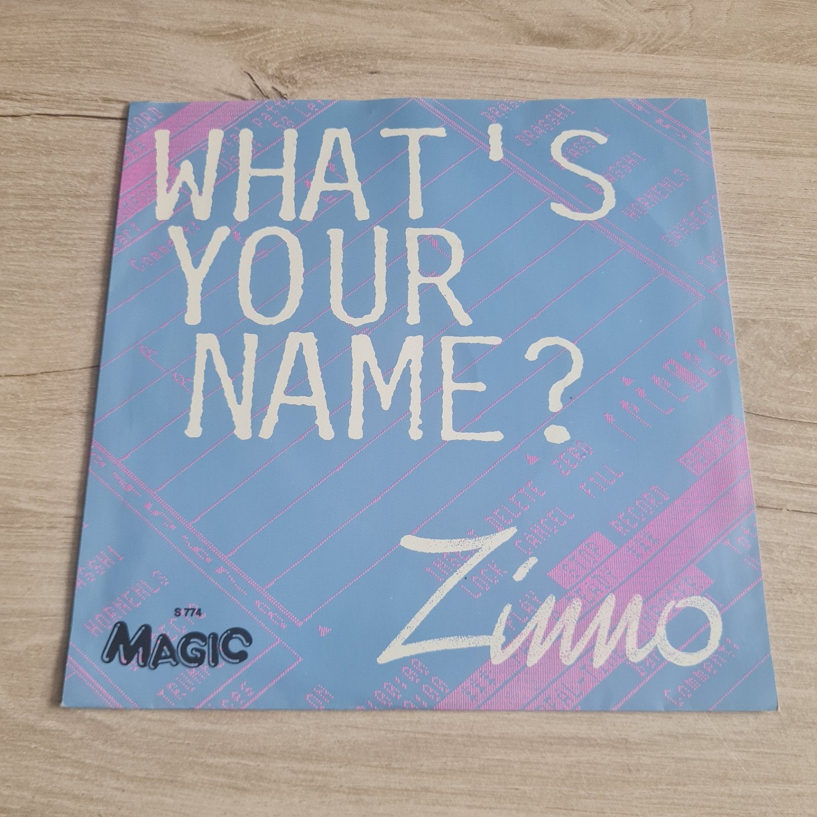 Zinno - What's Your Name? 7 inch vinyl single, Cd's en Dvd's, Gebruikt, 7 inch, Ophalen of Verzenden, Pop