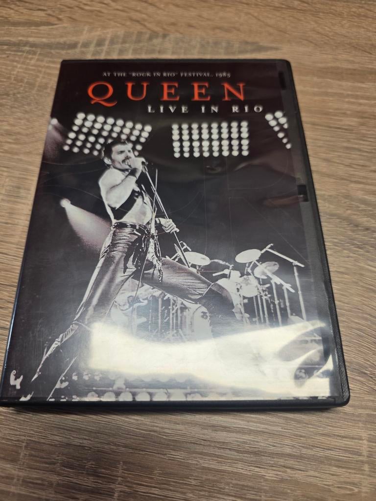 Queen - Live in Rio DVD (Rock in Rio Festival 1985), Alle leeftijden, Ophalen of Verzenden, Gebruikt, Muziek en Concerten