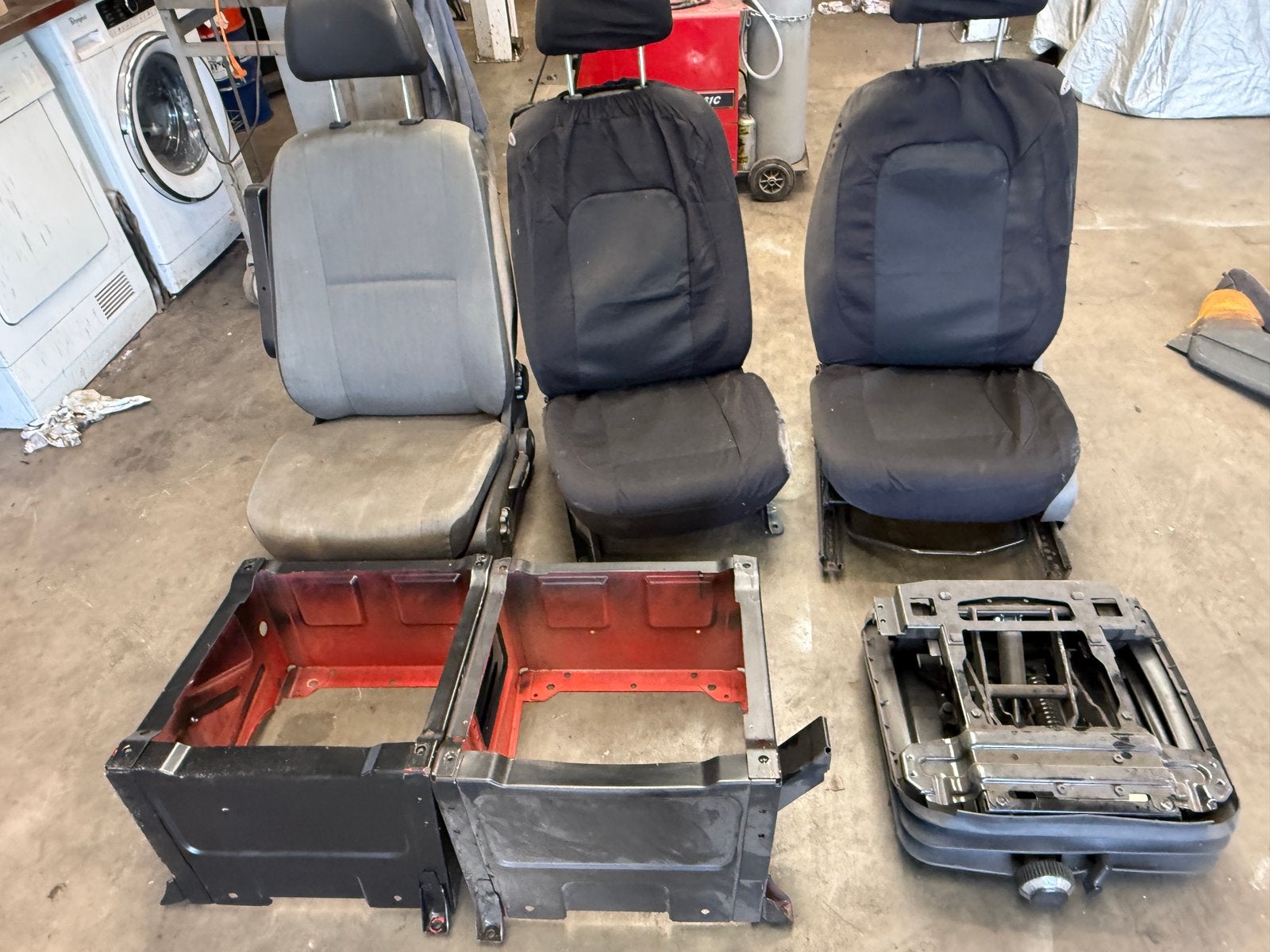 3x stoel voor Crafter en Sprinter 1x verend onderstel, Auto-onderdelen, Ophalen
