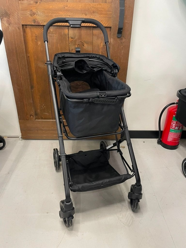 Luxe Inklapbare Hondenbuggy, Dieren en Toebehoren, Overige merken, Ophalen of Verzenden, Zo goed als nieuw, Hondenfietskar