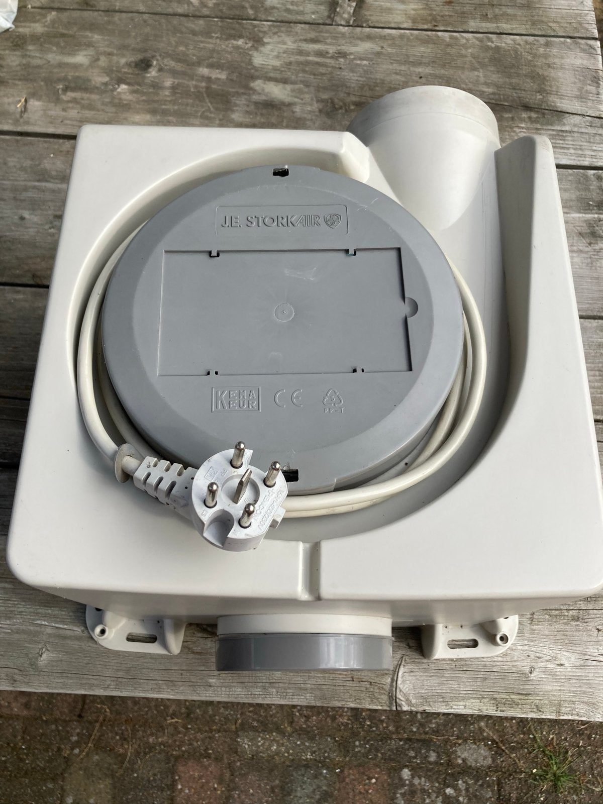 StorkAir Ventilatiebox / Afzuiger - Zo goed als nieuw, Ophalen, Zo goed als nieuw, Ventilator en Afzuiger