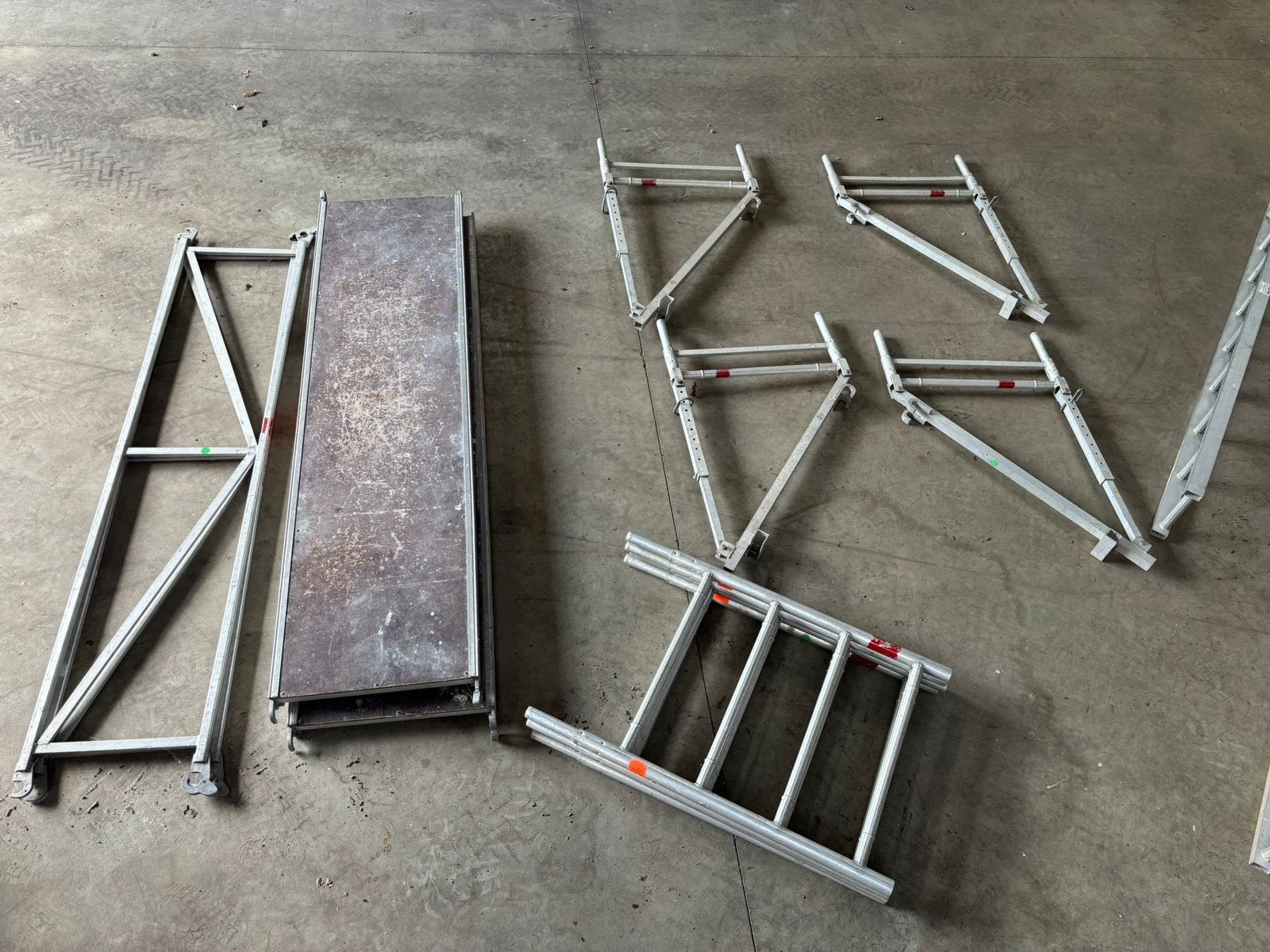 Daksteiger / Schoorsteensteiger Aluminium – Compleet, Ophalen