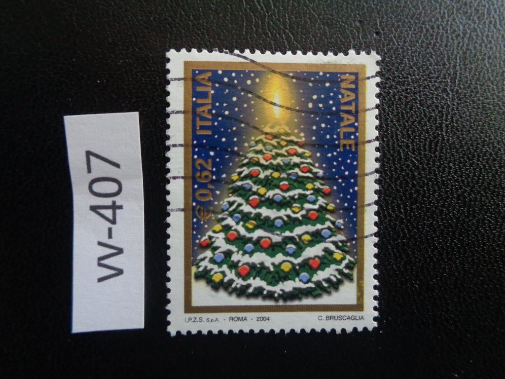 italie - kerst 2004 (vv-407), Ophalen of Verzenden, Gestempeld