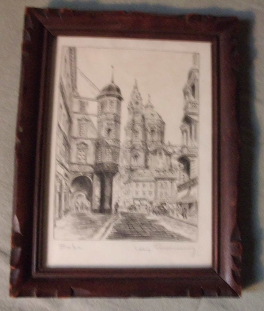 Louis Timmermans 1846 - 1910  Belgié/Frans ., Ophalen of Verzenden, Potloodtekening, Handgemaakt