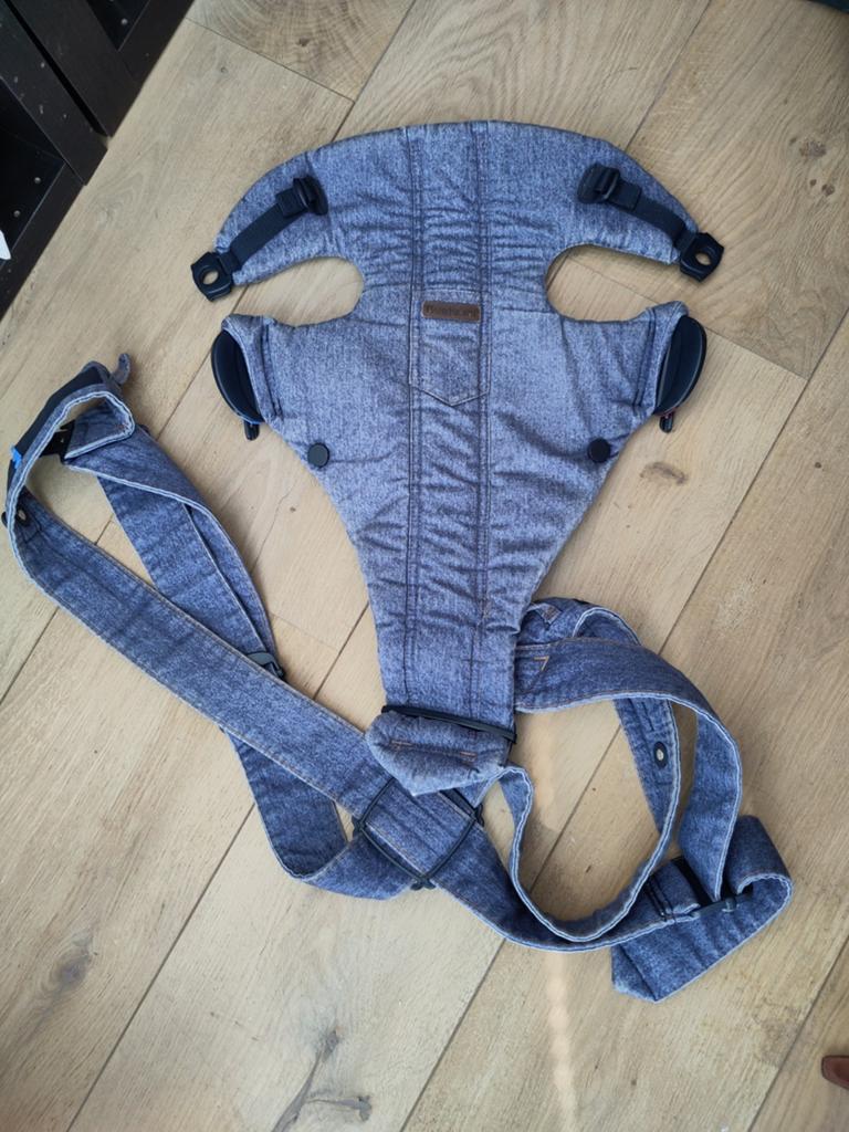 BabyBjörn Draagzak blauw, Kinderen en Baby's, Babydragers en Draagdoeken, Draagzak, Buik, Baby Björn, Ophalen