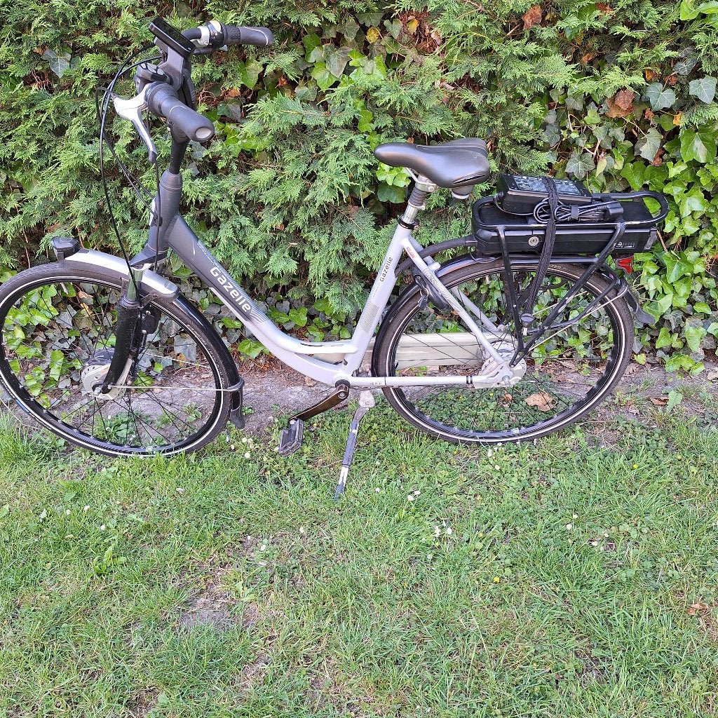 Gazelle Grenoble C7+ Electrische fiets Panasonic systeem, Ophalen, Gebruikt, 51 tot 55 cm, Gazelle