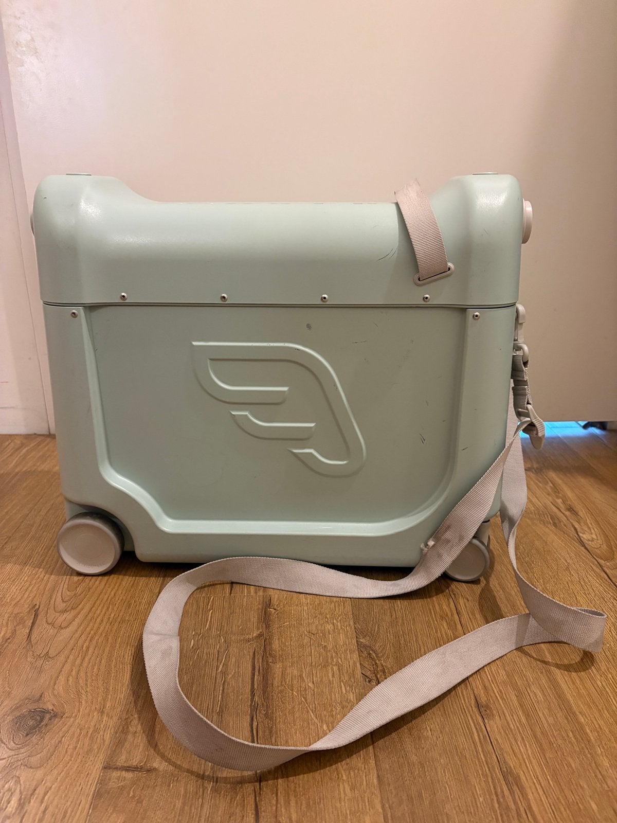 JetKids by Stokke BedBox - Reiskoffer en bed in één (groen), Ophalen, Gebruikt, Overige merken