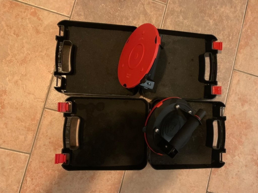 RUBI GSC 200 tegelzuignap met vacuümpomp - Max 110 kg, Ophalen of Verzenden, Nieuw, Gereedschapsset, Rubi