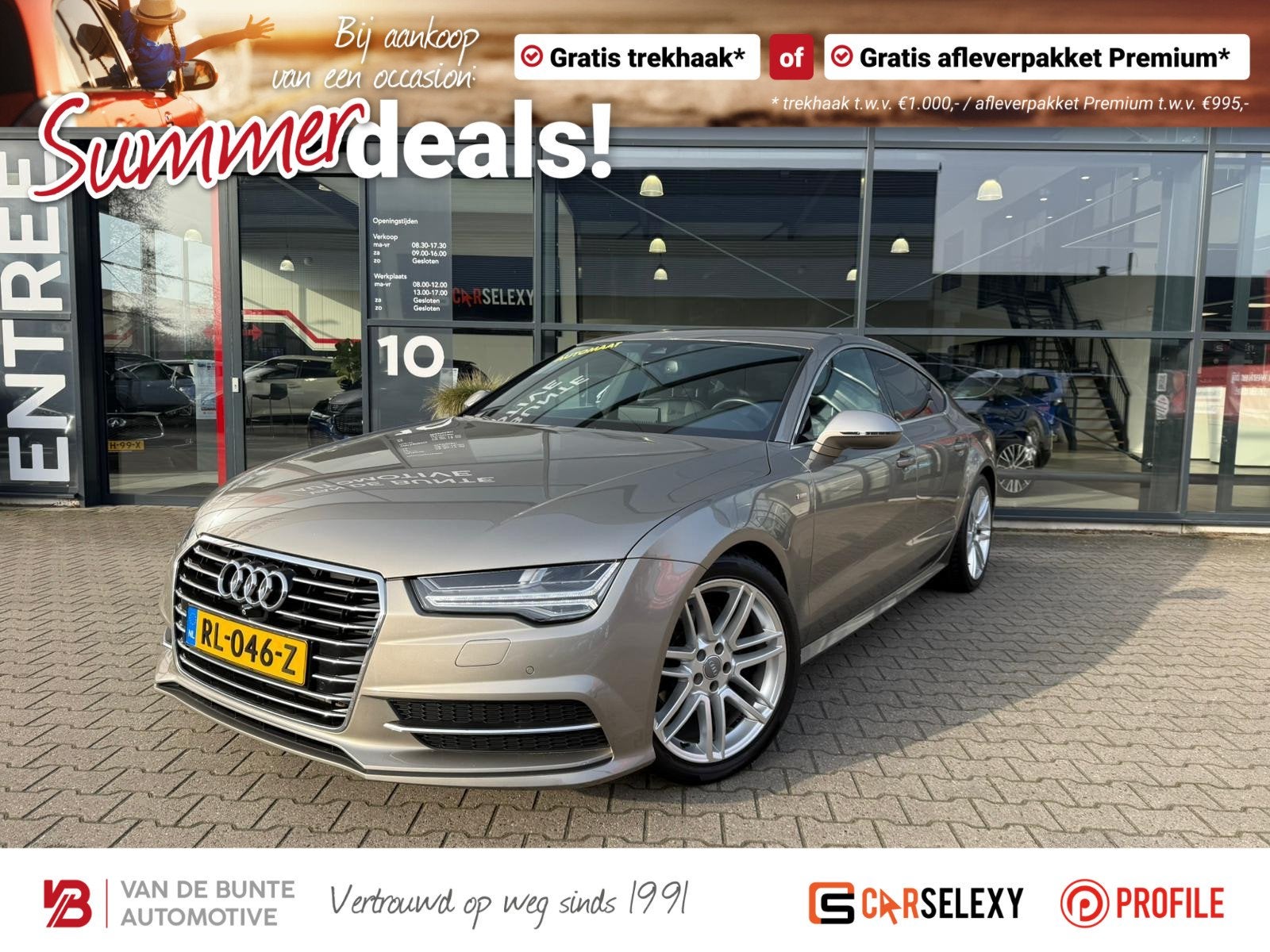 Audi A7 Sportback 1.8 TFSI S-Line Edition *Matrix LED & BOSE, Auto's, Gebruikt, Bedrijf, 93 €/maand, 1700 kg