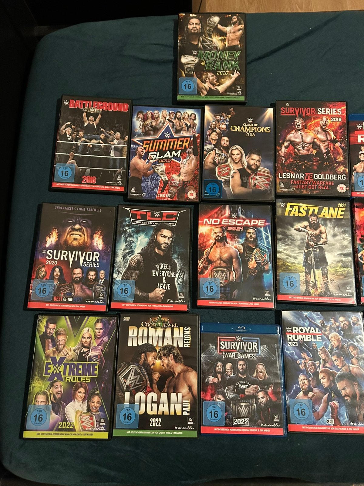 WWE Dvd en Blu Ray, Ophalen, Zo goed als nieuw