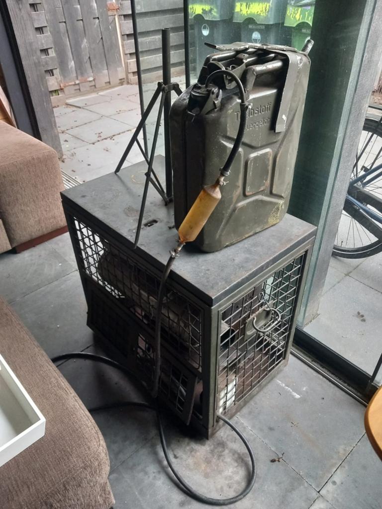 Robuuste diesel tentkachel - Ideaal voor evenementen, Doe-het-zelf en Verbouw, Verwarming en Radiatoren, Gebruikt, Kachel, Ophalen of Verzenden