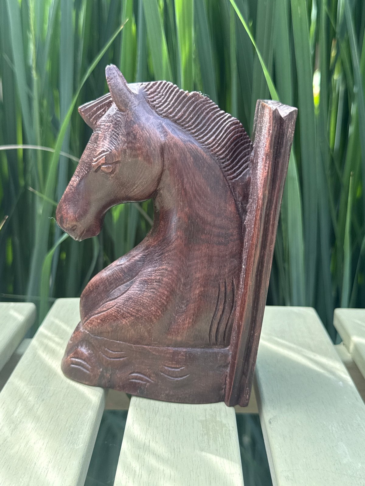 Houten Boekensteun Paard 16 cm, Ophalen of Verzenden