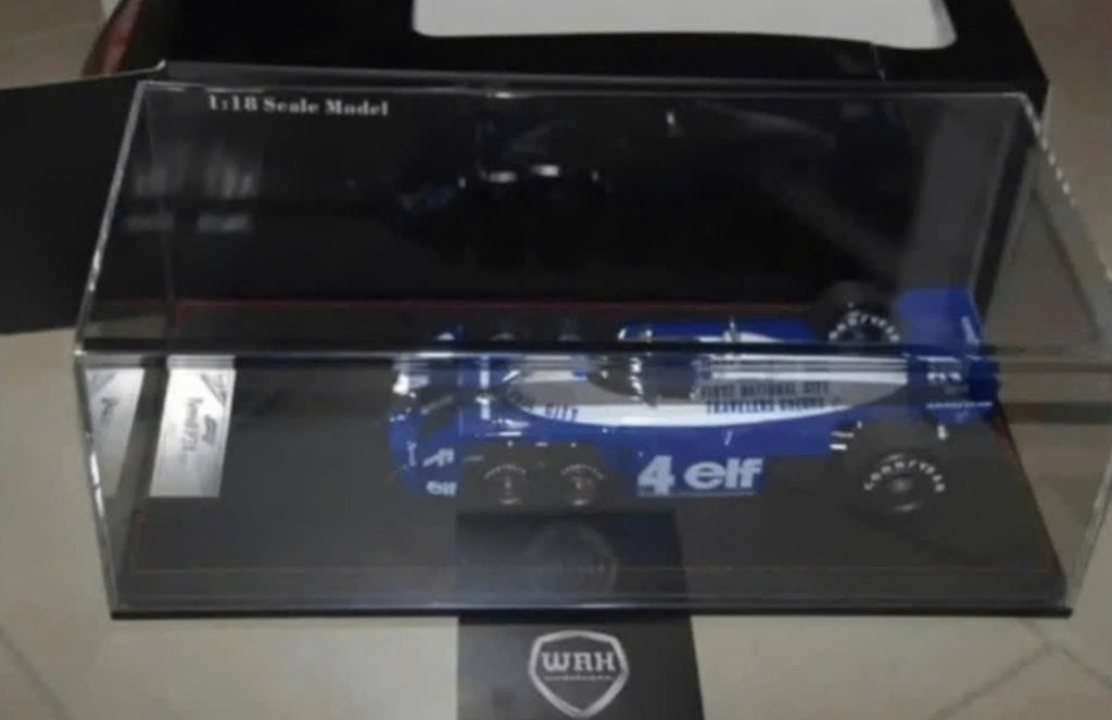 1:18 F1 TYRELL P34 6 wheeler #4 Depailler My collection WRH, Hobby en Vrije tijd, Modelauto's | 1:18, Verzenden, Zo goed als nieuw