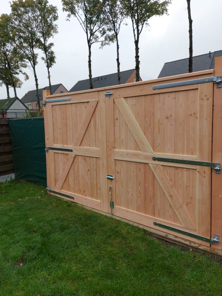 Tuinpoort, Tuin en Terras, Tuinpoorten, 150 tot 200 cm, Nieuw, Ophalen of Verzenden, Draaipoort