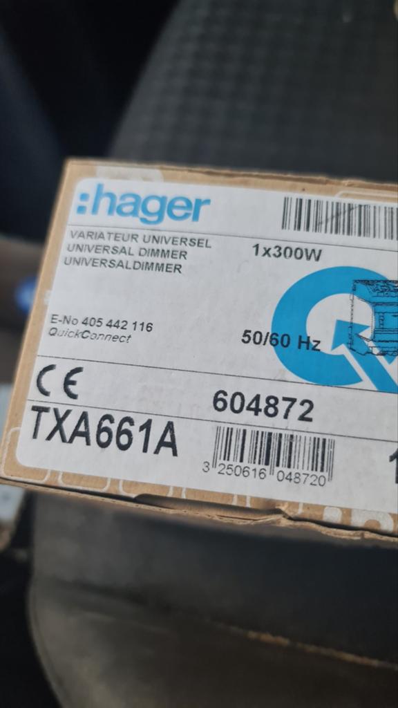 Hager knx dimactor nieuw in doos, Doe-het-zelf en Verbouw, Elektra en Kabels, Ophalen of Verzenden, Nieuw, Overige typen