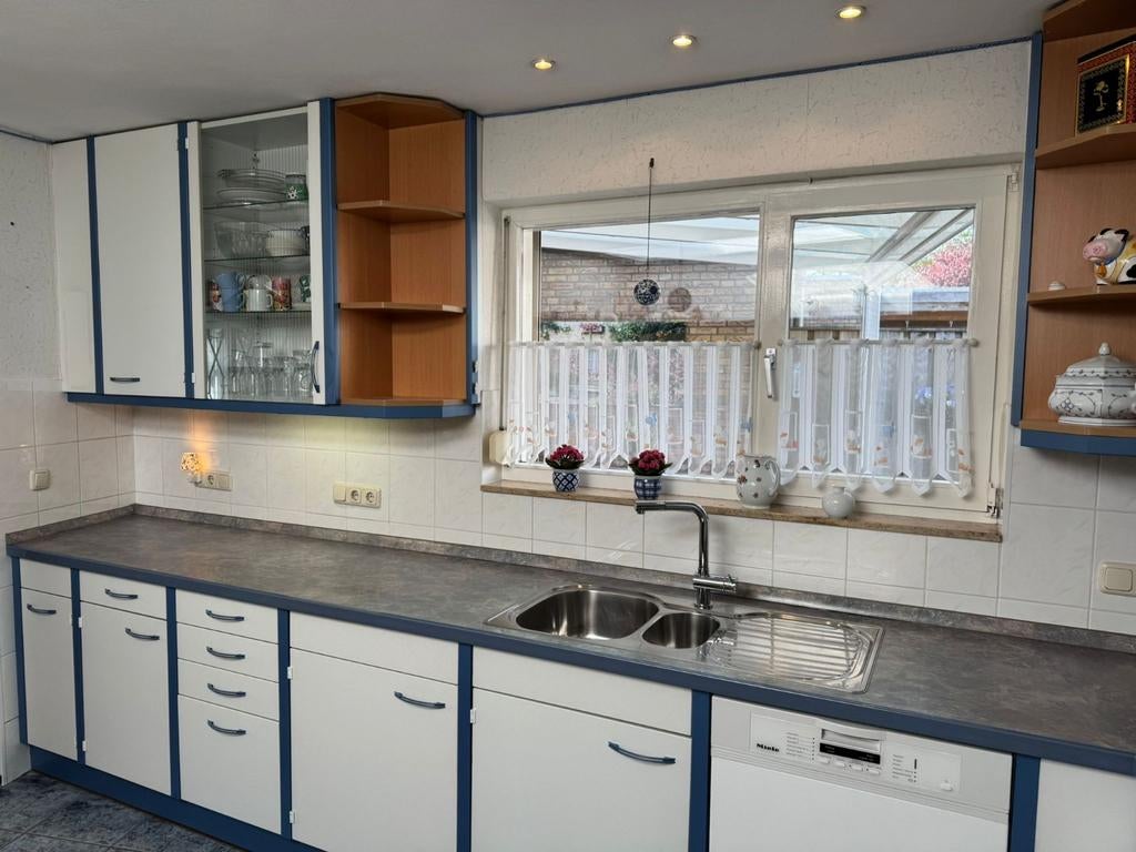 Complete keuken met apparatuur, Ophalen of Verzenden, Gebruikt, Wit, Hoekkeuken