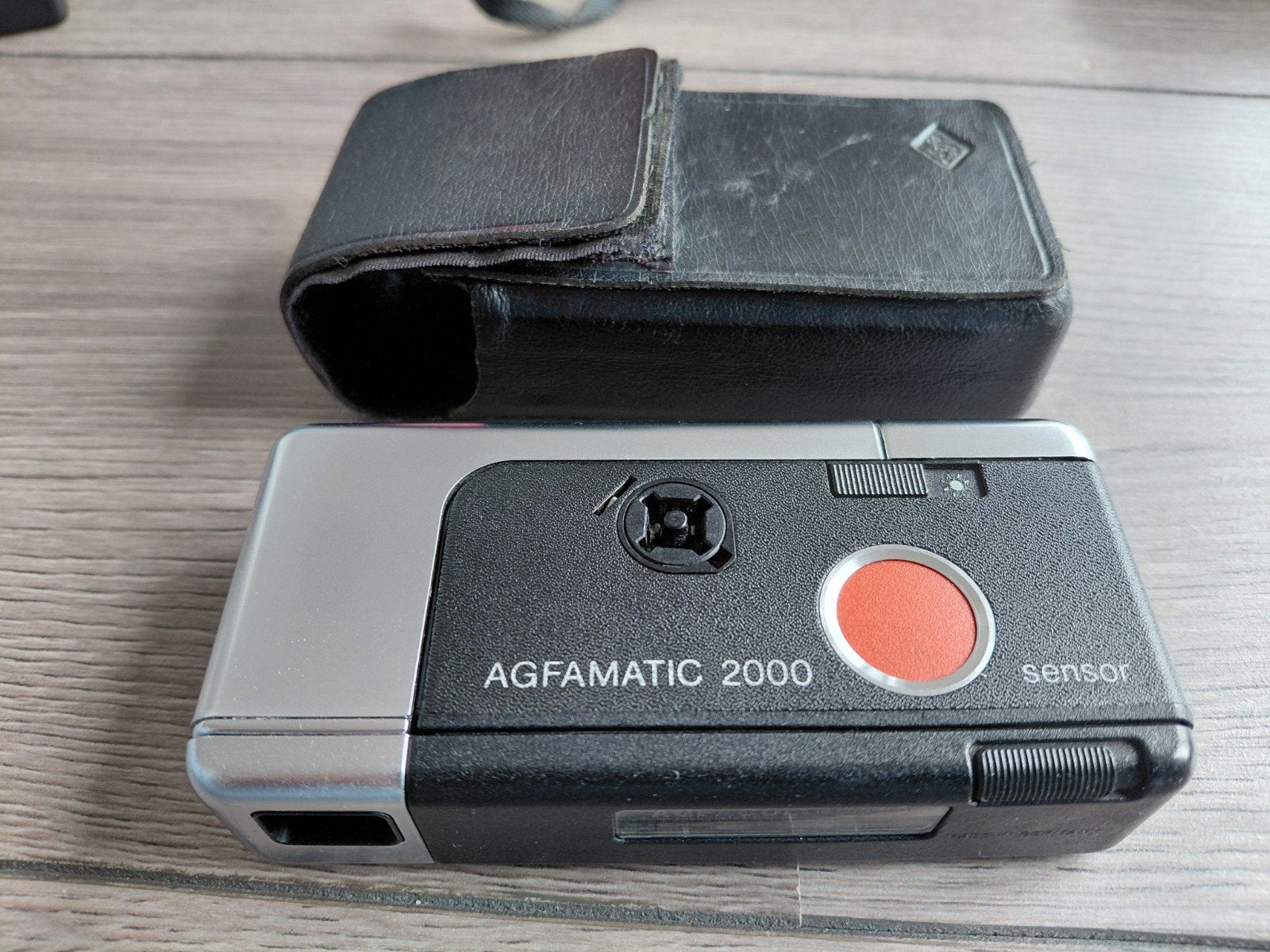 Agfamatic 2000 pocket camera met hoesje, Ophalen of Verzenden