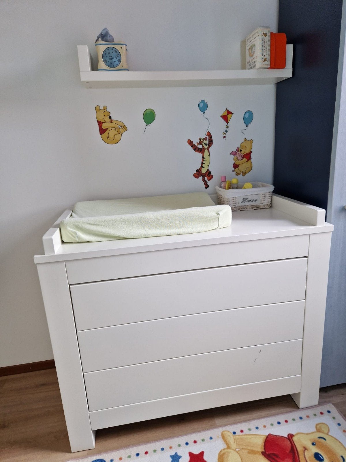 Complete Winnie de Poeh babykamer set, Ophalen, Zo goed als nieuw, Jongetje of Meisje