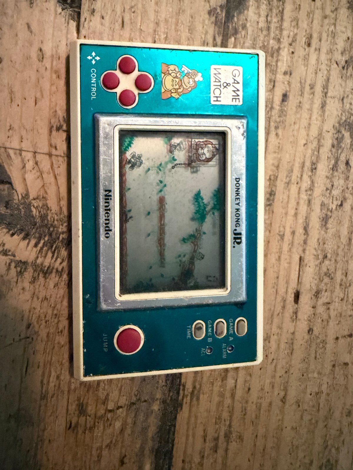 Nintendo Game & Watch Donkey Kong Jr. (DJ-101) uit 1982, Spelcomputers en Games, Ophalen of Verzenden, Nintendo, Gebruikt