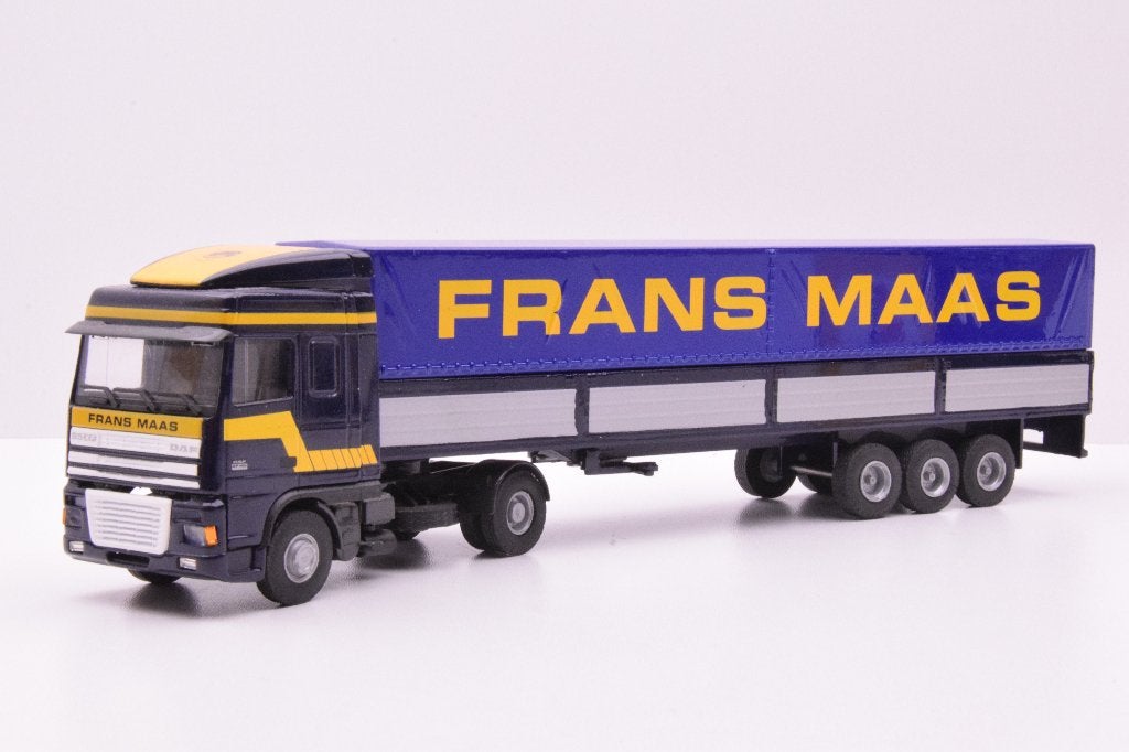 DAF XF  '' Frans Maas ''  Lion car, Ophalen of Verzenden, Zo goed als nieuw, Bus of Vrachtwagen, Lion Toys