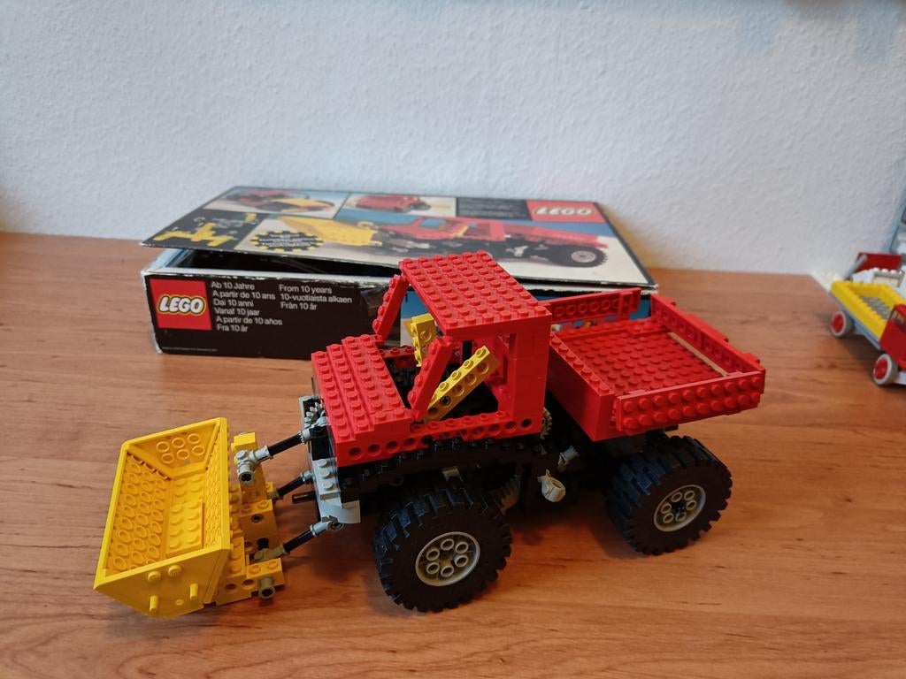 Lego technic expert builder 8848 power truck, in doos! 1981!, Compleet, Gebruikt, Lego, Ophalen of Verzenden