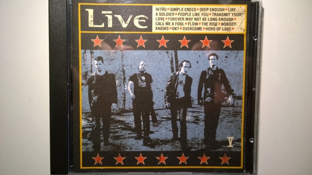 Live - V, Ophalen of Verzenden, Zo goed als nieuw, Poprock, Album