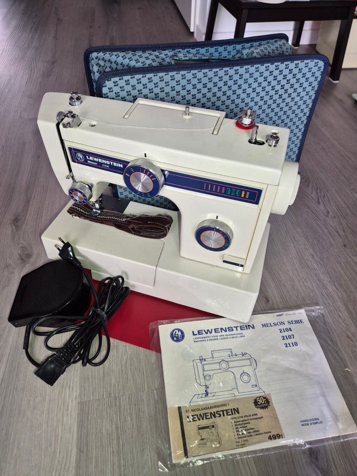 LEWENSTEIN Melson 2104 naaimachine, Ophalen of Verzenden, Gebruikt, Naaimachine, Lewenstein