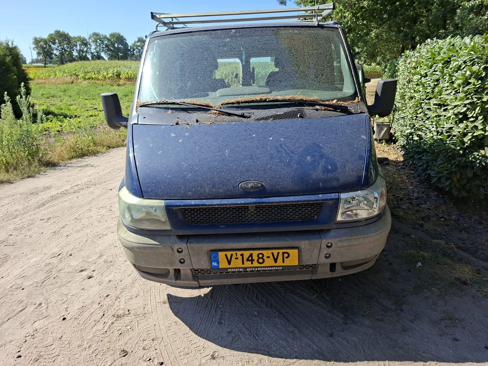 Ford Transit/Tourneo KOUDE AIRCO, 13 km/l, 1998 cc, Blauw, Ford