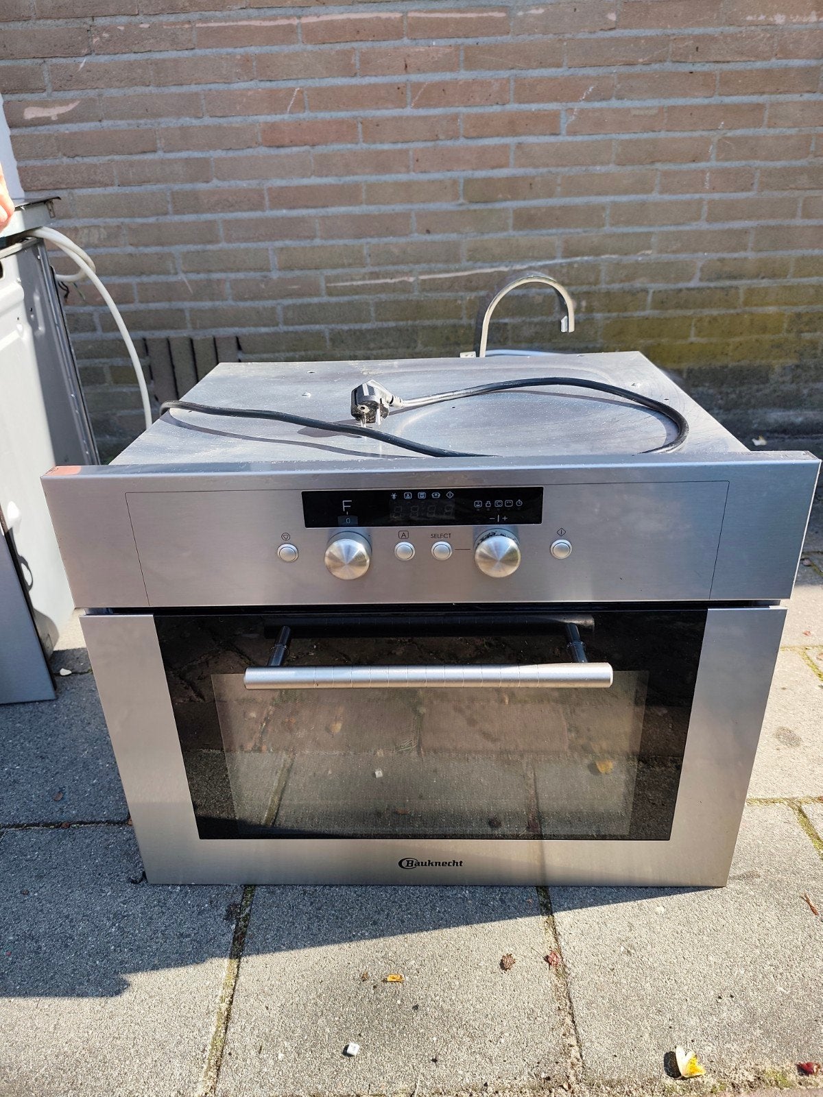 Bauknecht EMCHS 6244 Combi-oven met magnetronfunctie, Ophalen, 45 tot 50 cm, Bauknecht, Gebruikt