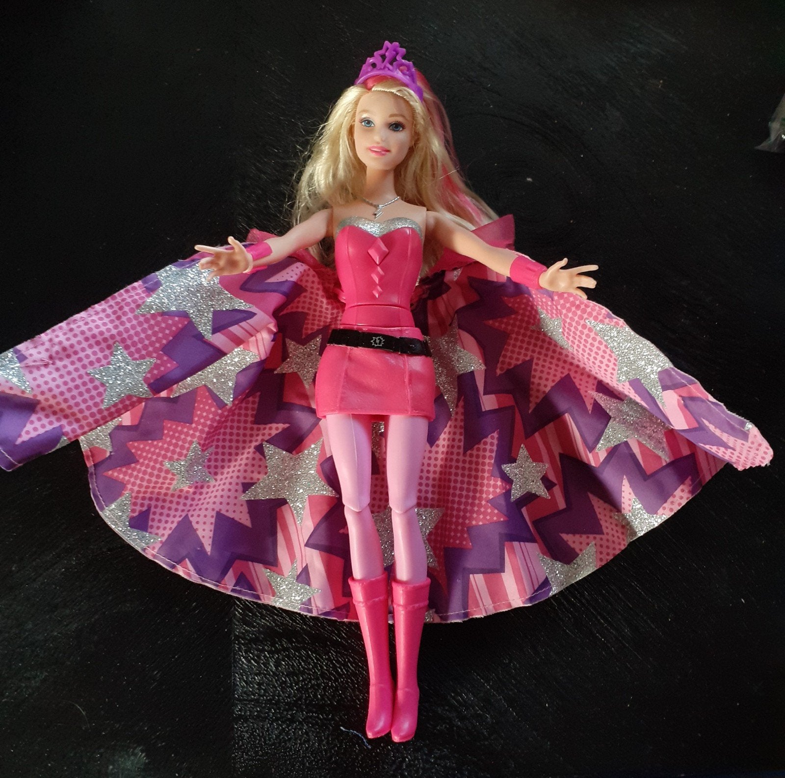 Barbie,  Super Prinses, Ophalen of Verzenden, Zo goed als nieuw, Pop