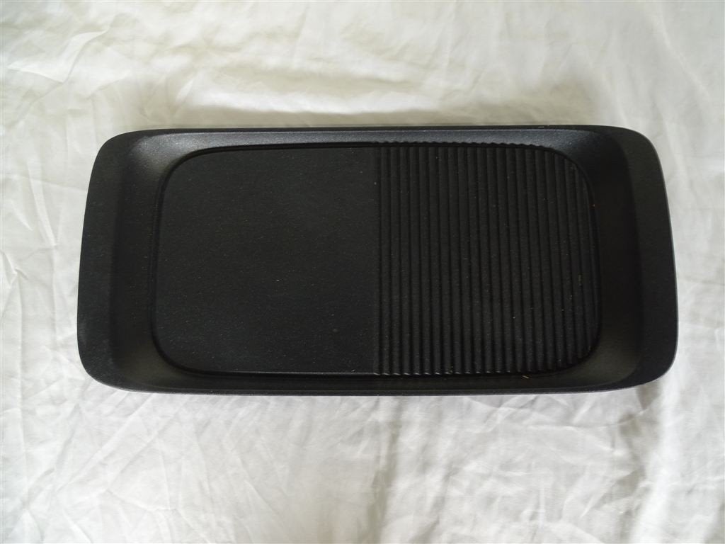 A7490. AEG Grill Plate voor induction Hob, Huis en Inrichting, Ophalen of Verzenden, Gebruikt, Gietijzer