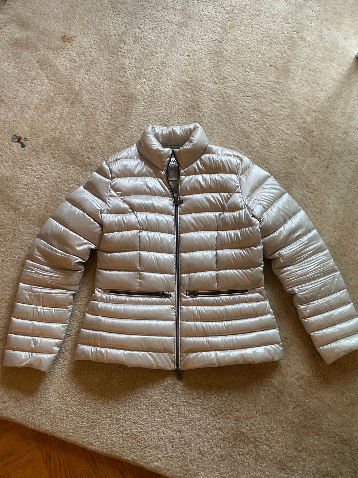 Zgan Beamomt donsjas Zilver maat 40, Kleding | Dames, Ophalen of Verzenden, Zo goed als nieuw, Maat 38/40 (M)