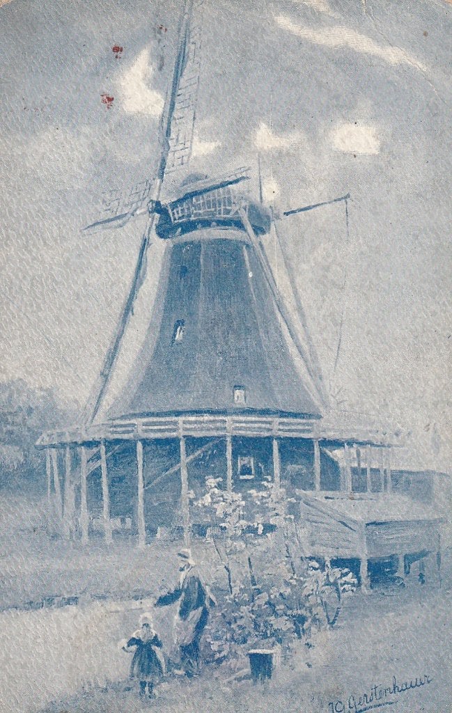 Gerstenhauer - 844 - twa : Serie PB - Molen "October", Verzenden, Voor 1920