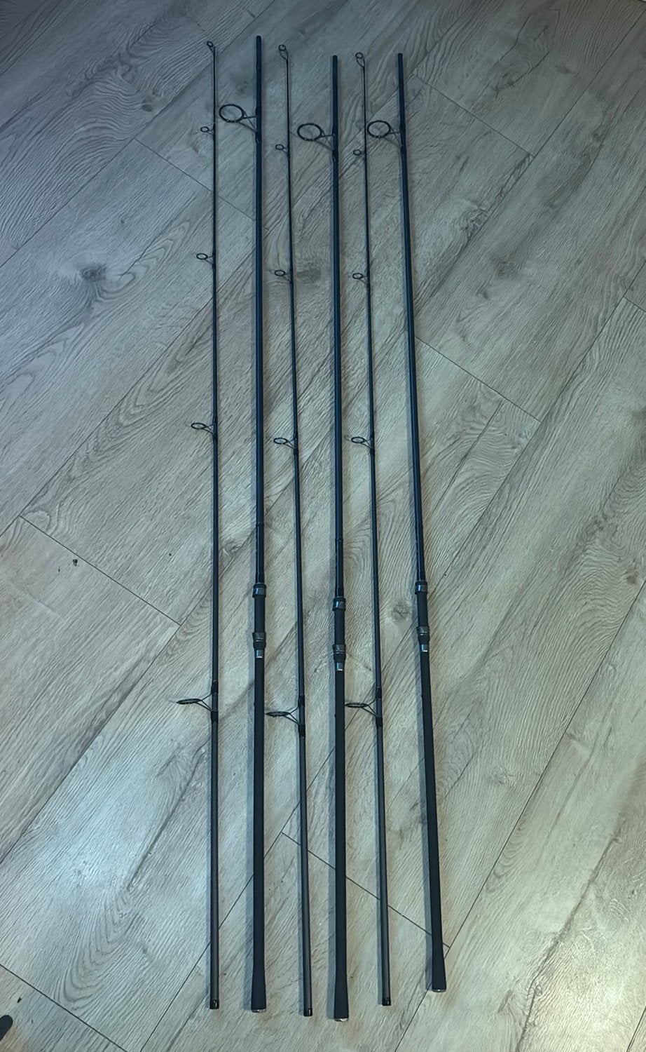 Shimano TX-2 12ft 2.75lbs Karperhengels (3 stuks), Ophalen of Verzenden, Zo goed als nieuw, Werphengel
