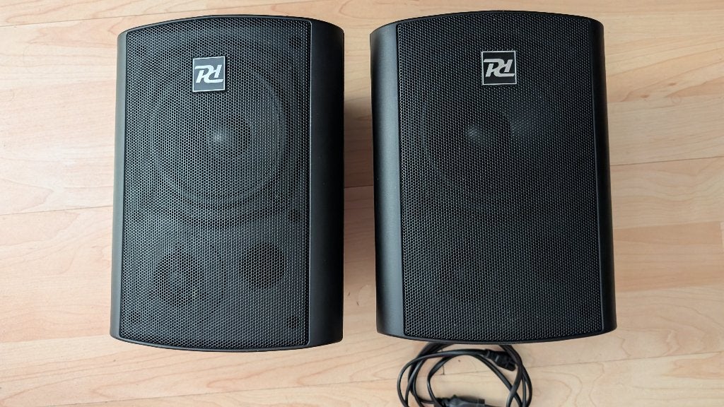 Power Dynamics DS50A Actieve Bluetooth en 3,5 mm mini-jack, Inclusief kabels, Zo goed als nieuw, 60 tot 120 watt, Boekenplank luidspreker