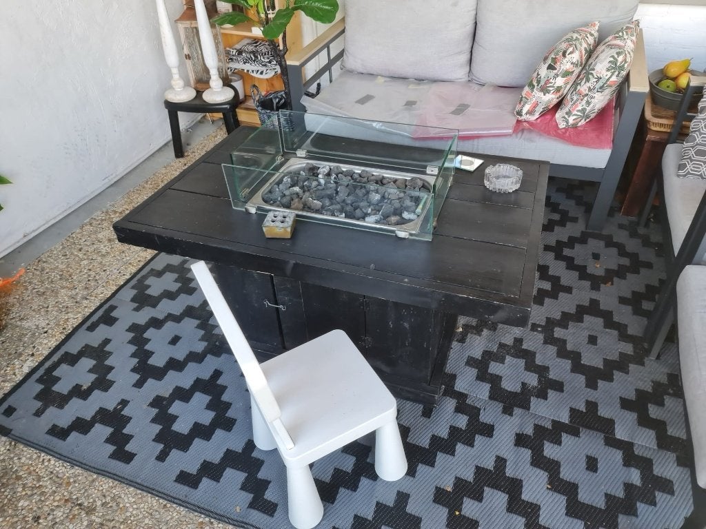 Vuurtafel, Ophalen