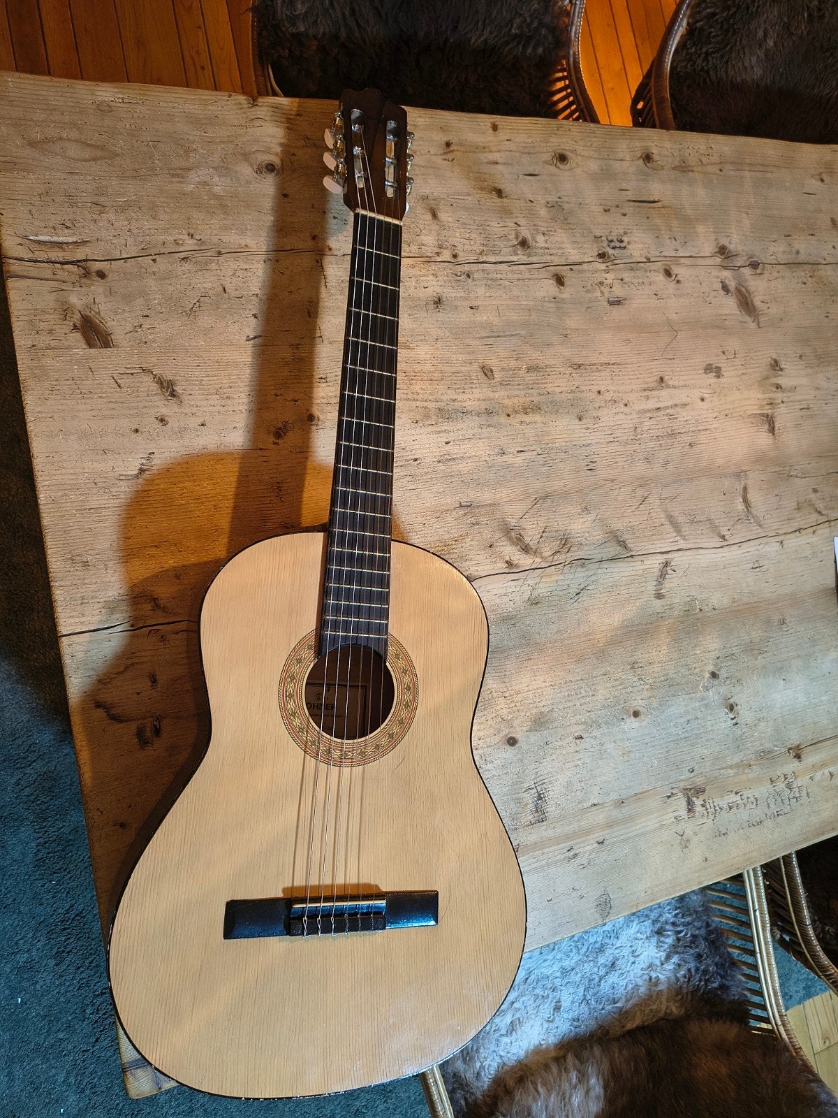 Hohner akoestische gitaar model MC-05, Muziek en Instrumenten, Ophalen, Klassieke of Spaanse gitaar